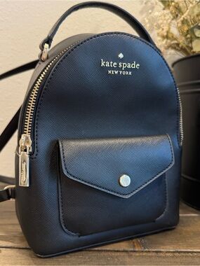 kate spade Schuyler Black Mini Backpack
